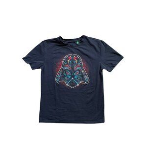Karani Art Darth Vader Graphic T-Shirt – Size Youth L – Día de los Muertos Style